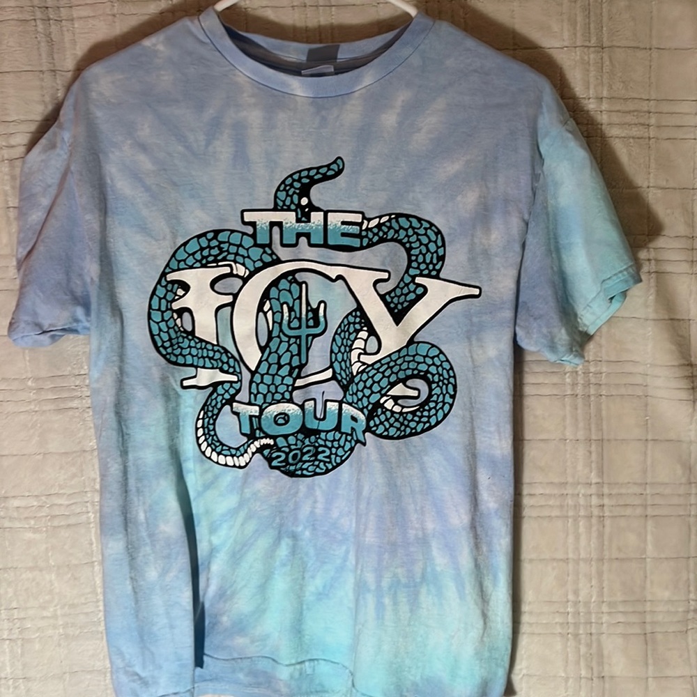 Twenty One Pilots The ICY TOUR limited edition tie-dye shirt
